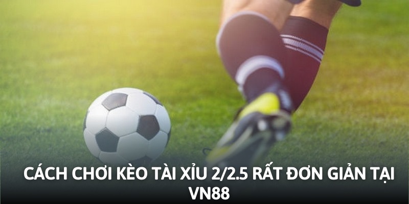 Cách chơi kèo tài xỉu 2.25 rất đơn giản tại VN88